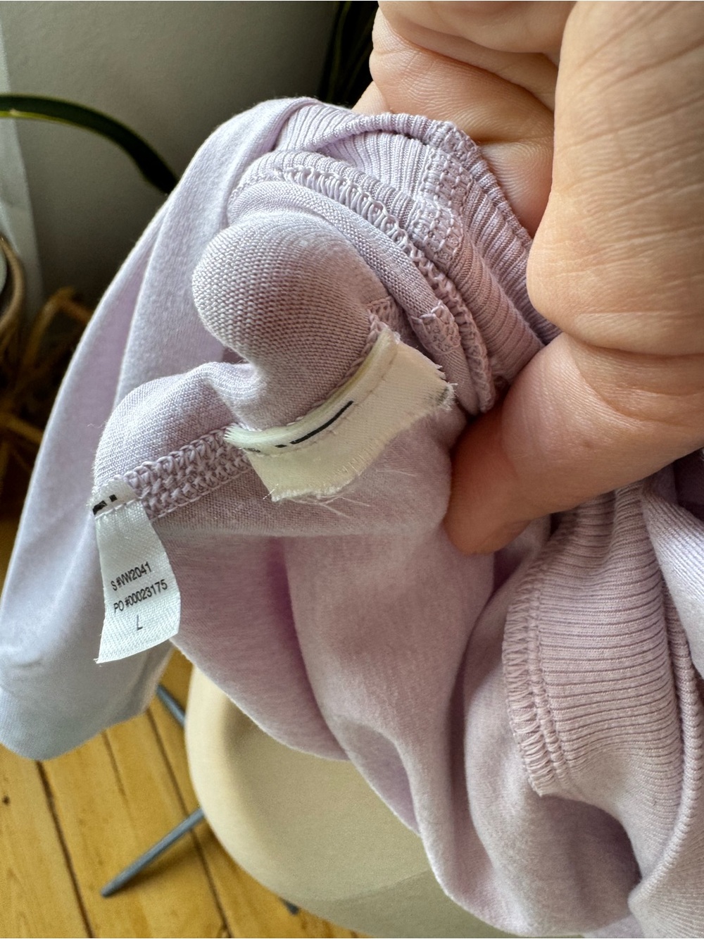 Vuori Halo Modern Pullover Hoodie Pale Lavender Large - Picture 7 of 10